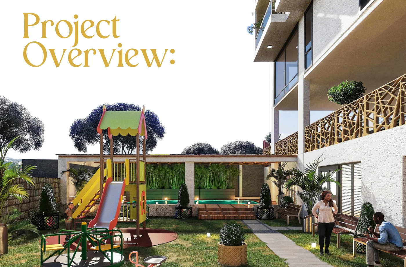 Landscaped River Garden